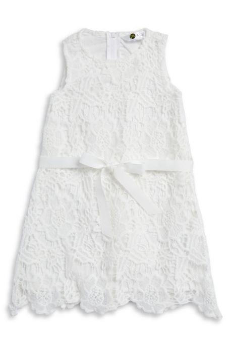 अधिकांश Adorable Flower Girl Dresses Lord & Taylor All Lace White Dress