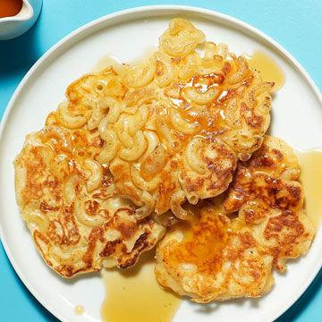 Makaroni and Cheese Pancakes