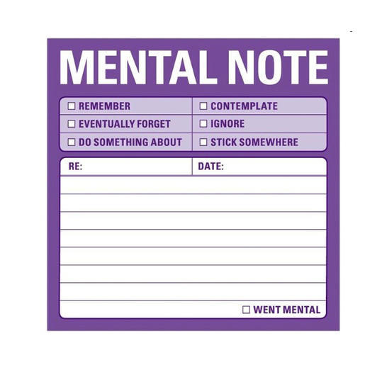 mentalni Note Sticky Notes