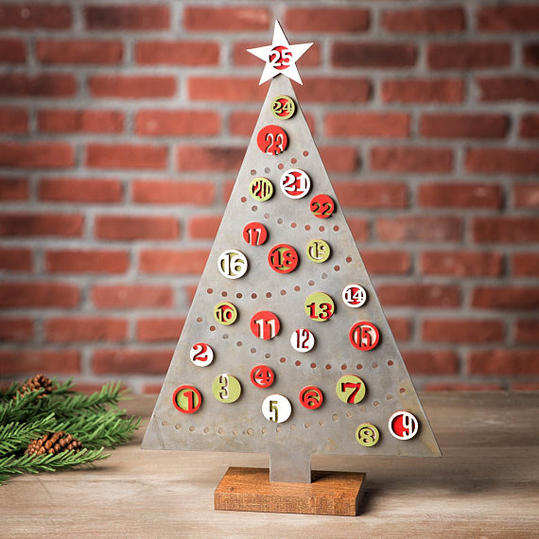 चुंबकीय Christmas Tree Advent Calendar