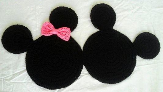 मिकी and Minnie Placemats
