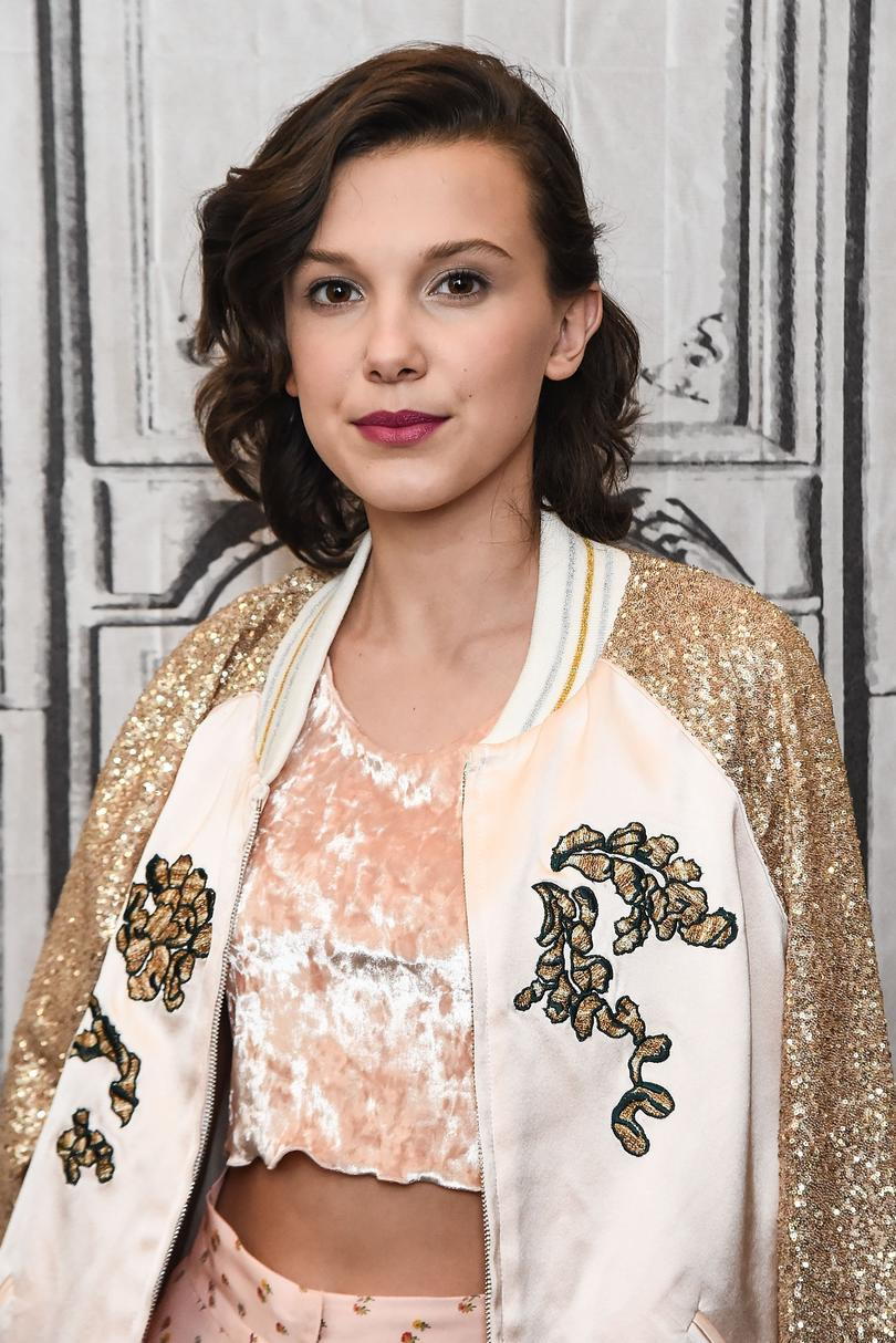 Millie Bobby Brown’s Deep Side Part