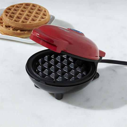 पानी का छींटा ® Red Mini Waffle Maker