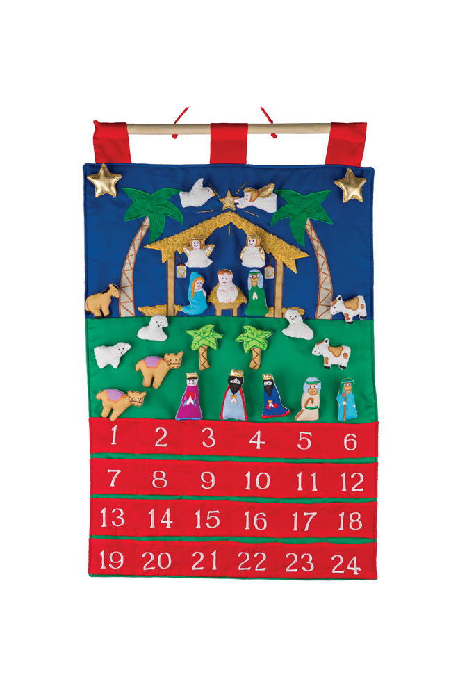 क्रिसमस Fabric Advent Calendar