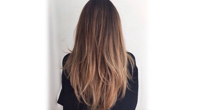 Ombre Brunette with Layers