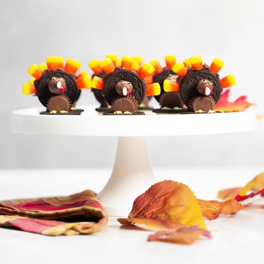 Čokolada Candy Turkeys for Thanksgiving