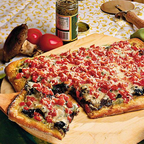 पिज़्ज़ा Recipes: Portobello Pizza