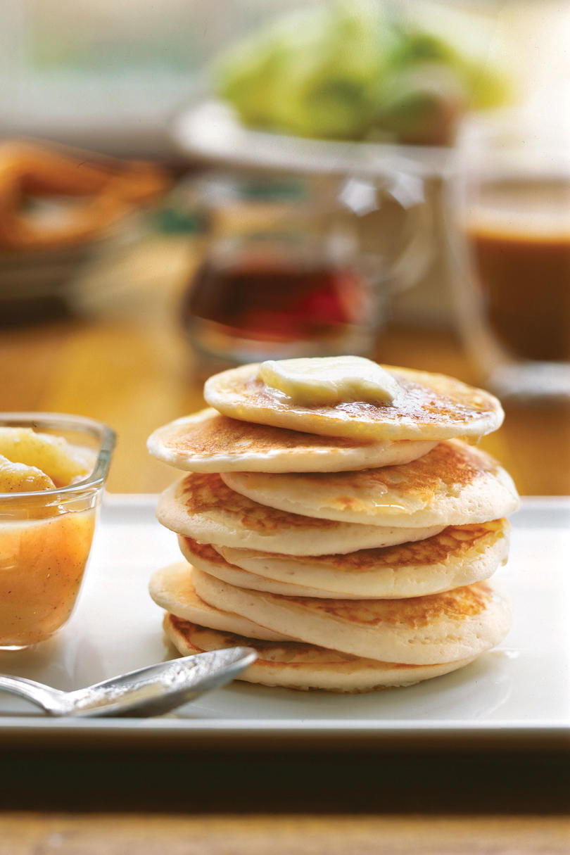 छाछ-नाशपाती Pancakes