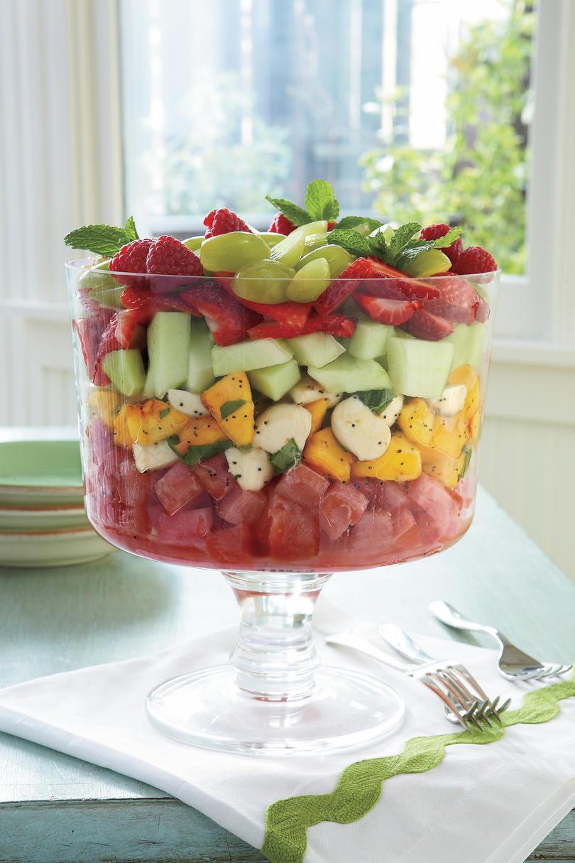 Καλοκαίρι Salad Recipes: Melon-and-Mozzarella Salad