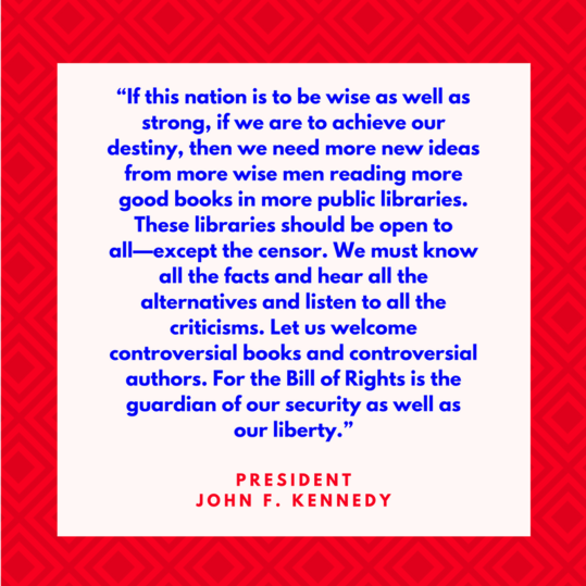 अध्यक्ष John F. Kennedy on Liberty