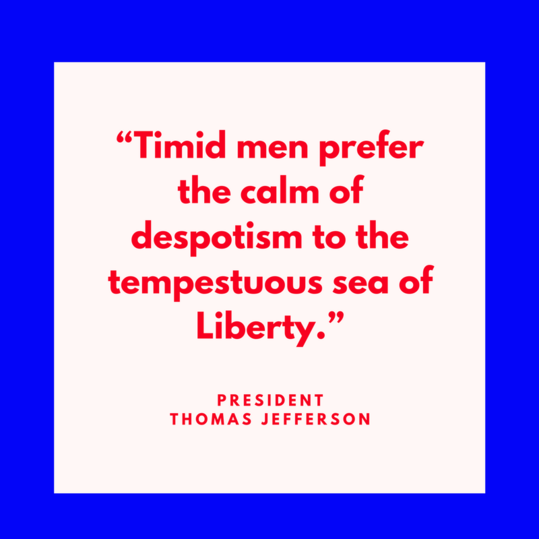 अध्यक्ष Thomas Jefferson on Liberty