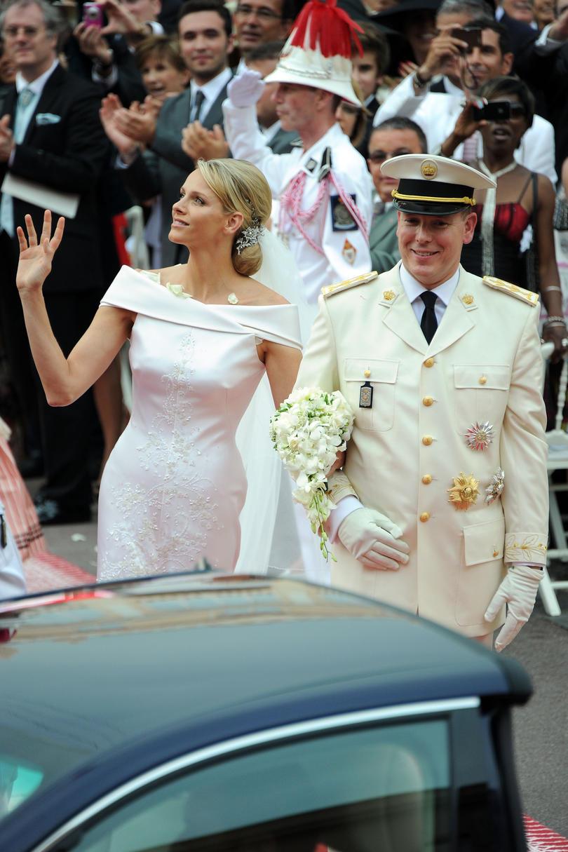 Princ Albert II of Monaco and Charlene Wittstock