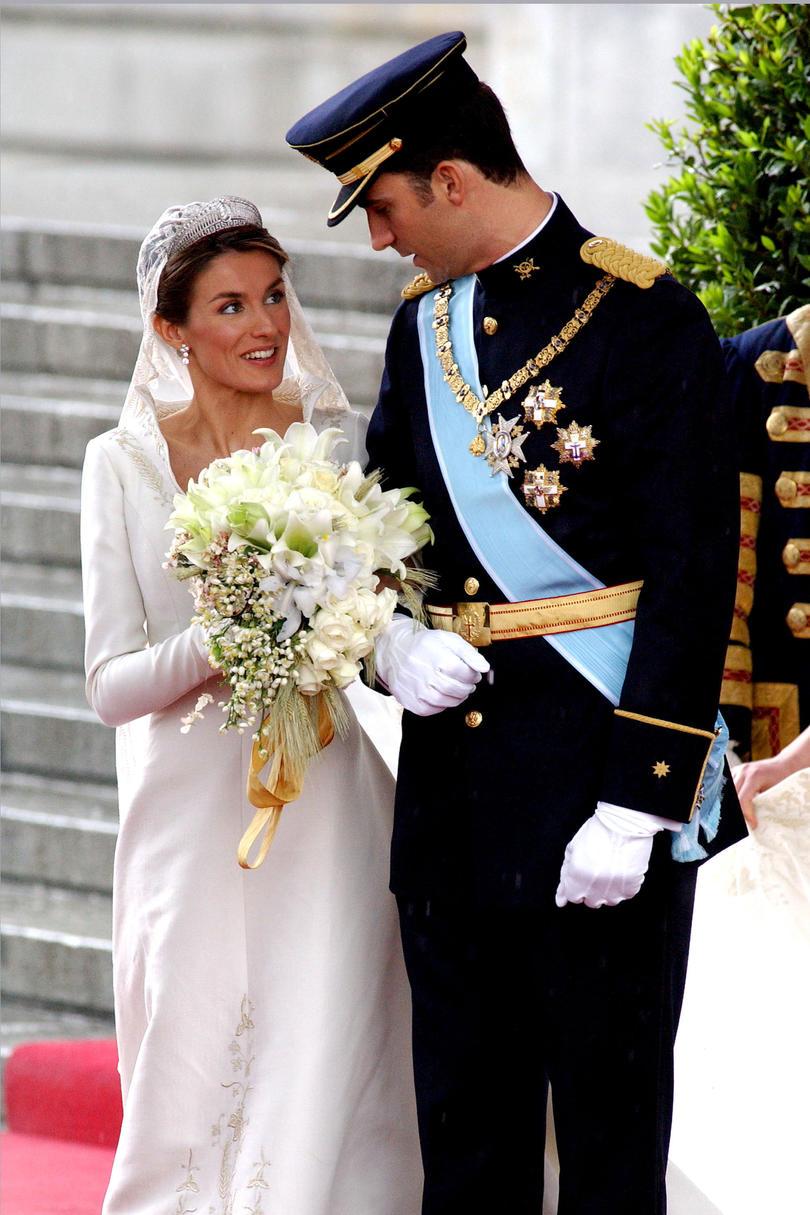 Princ Felipe of Spain and Letiza Ortiz