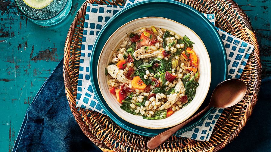 Rapide Chicken and Barley Stew 