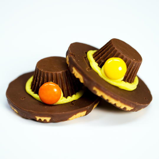 चॉकलेट Pilgrim Hats for Thanksgiving