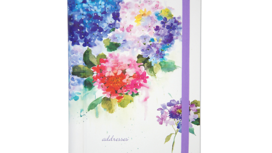 hortensiat Large Address Book