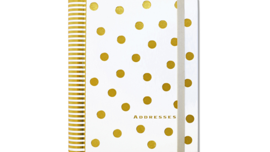 Kulta Dots Large Address Book 