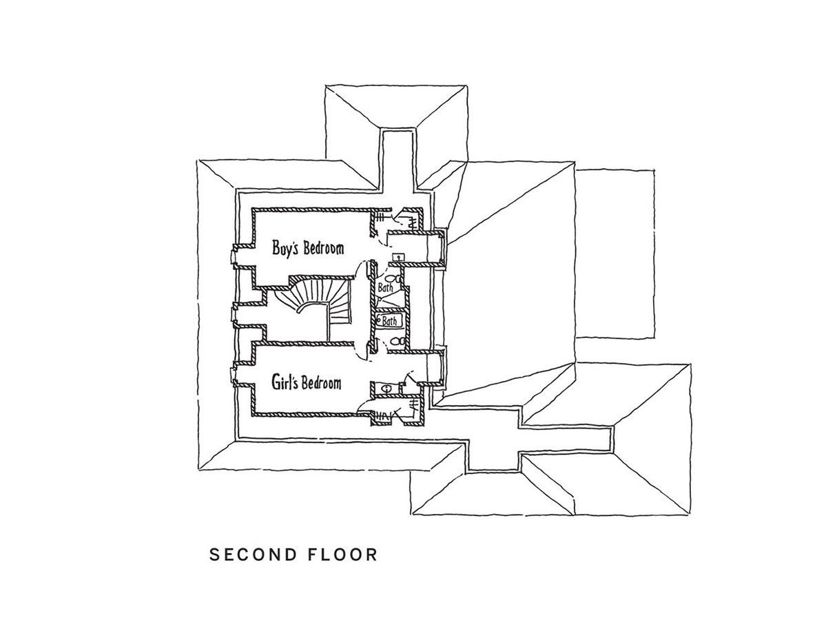 2018 Idea House Second Floor Plan
