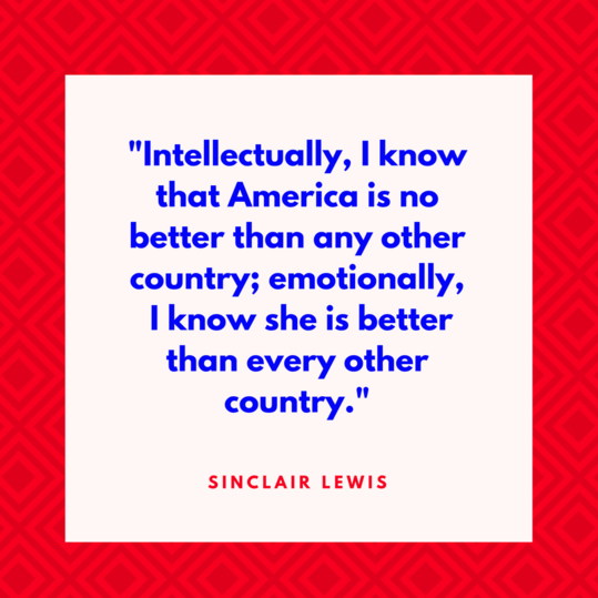 सिंक्लेयर Lewis on America