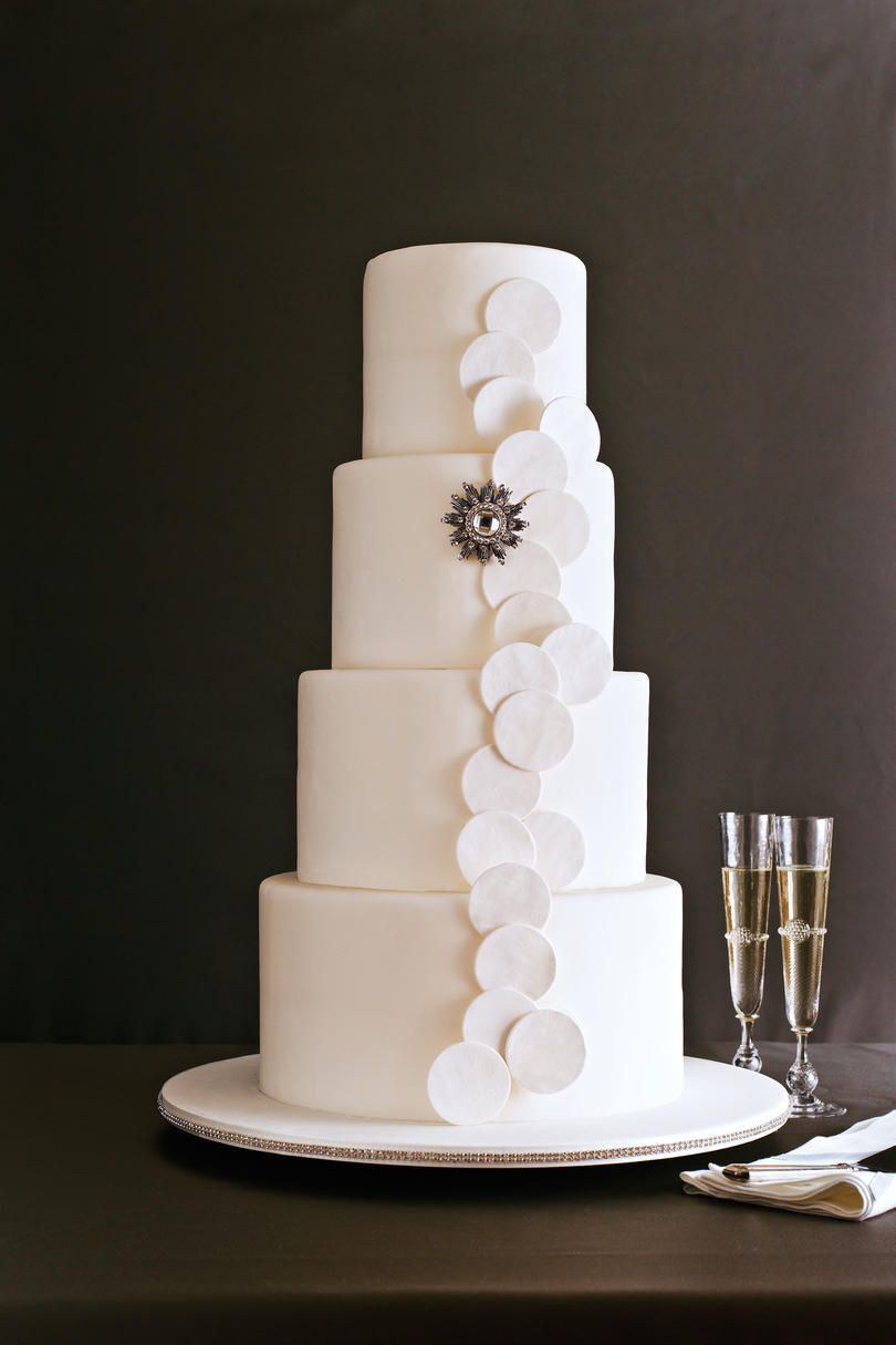 चिकना and Chic Wedding Cake