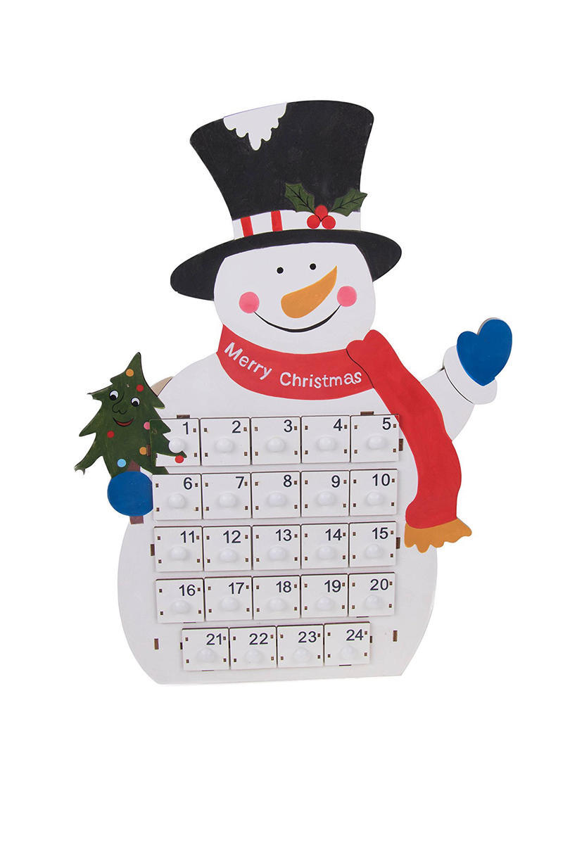 Pitkä Snowman Advent Calendar
