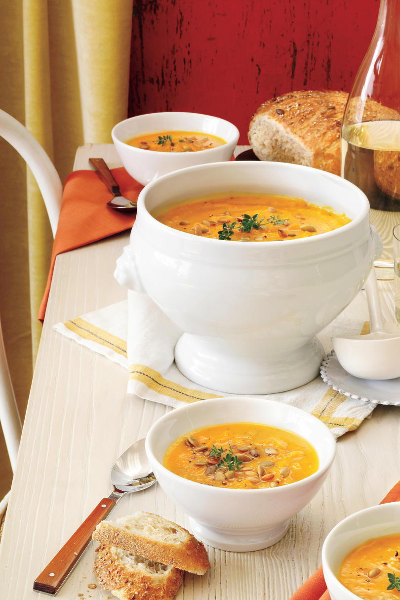 Potiron-gland Squash Soup