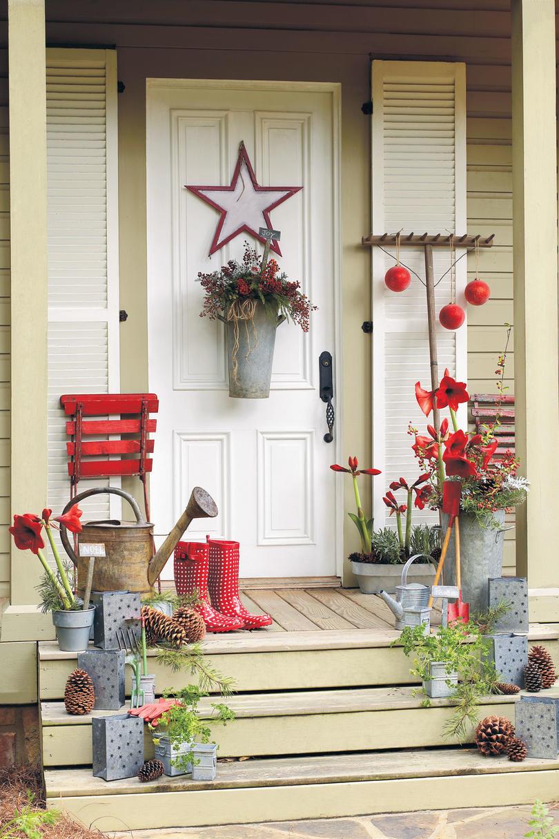 Karácsony Decorating Ideas: Garden-Inspired Greeting
