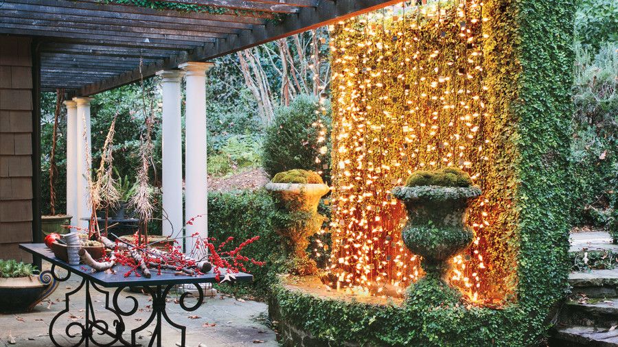 क्रिसमस Decorating Ideas: Twinkling Lights