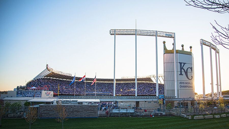 कॉफ़मैन Stadium in Kansas City, MO