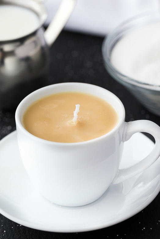 Καραμέλλα Latte Tea Cup Candle 