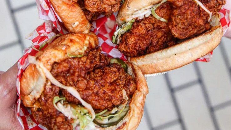 Tennessee: Nashville Hot Chicken Sandwich 