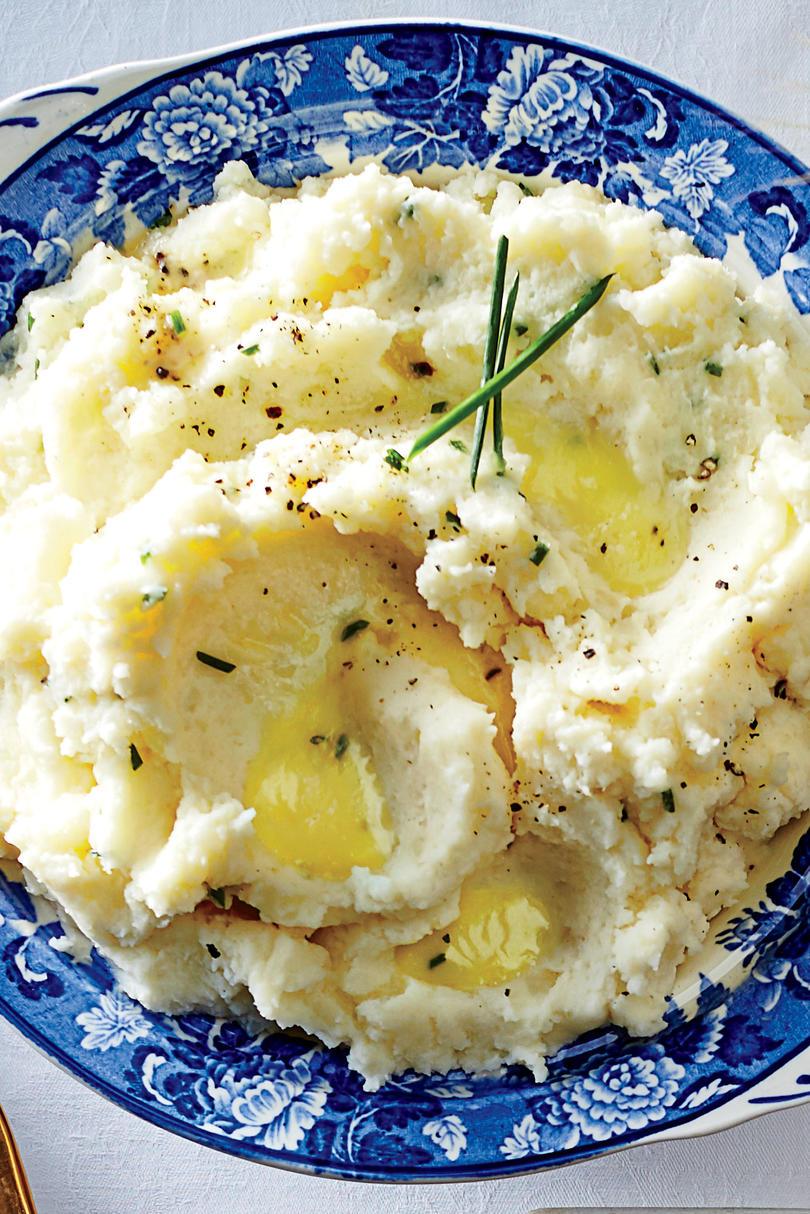 kiitospäivä Side Dish: Goat Cheese Mashed Potatoes