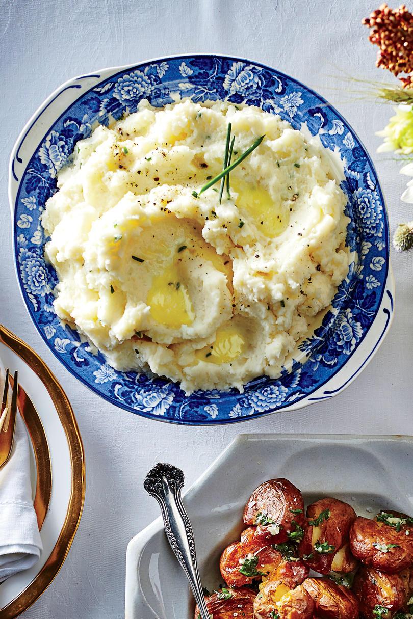 Chèvre Cheese Mashed Potatoes