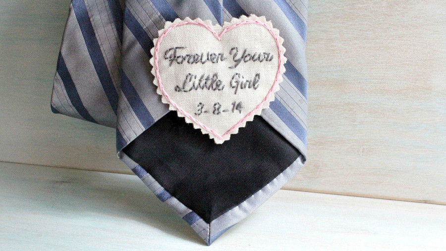 Isä of the Bride Tie Patch