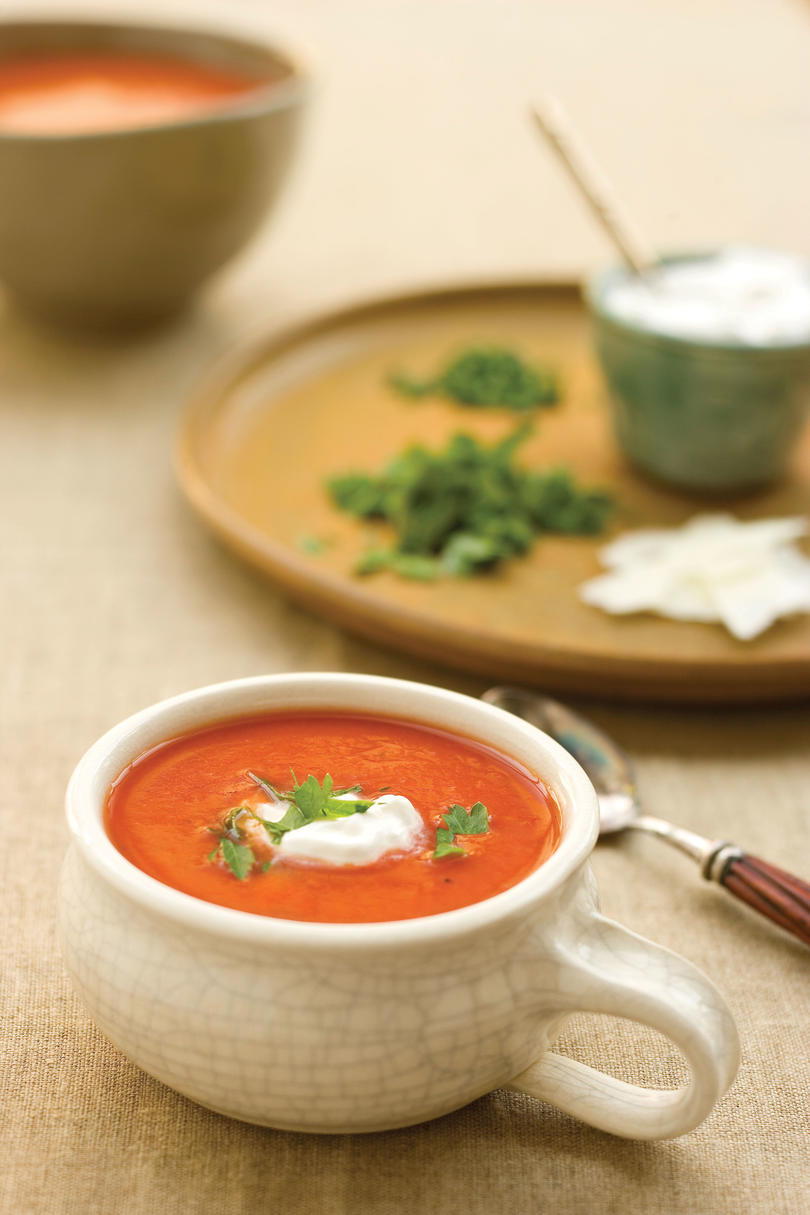 तैयार Tomato Soup