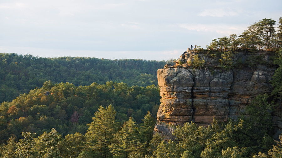 चिमनी Top Rock of Red River Gorge, Kentucky