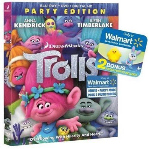 trolls DVD Walmart Bestseller
