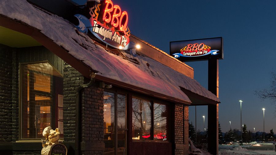 Turnagain Arm Pit BBQ in Anchorage and Indian, Alaska 