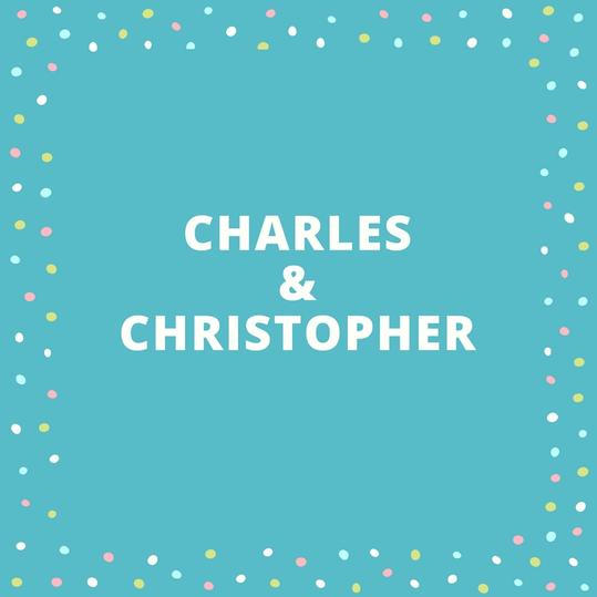 जुड़वां Names: Charles and Christopher