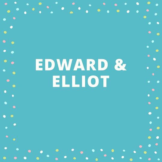 जुड़वां Names: Edward and Elliot