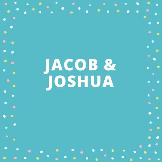 जुड़वां Names: Jacob and Joshua