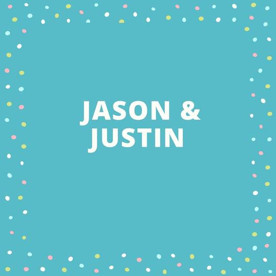 जुड़वां Names: Jason and Justin