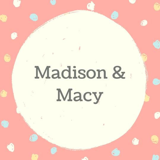 जुड़वां Names: Madison and Macy