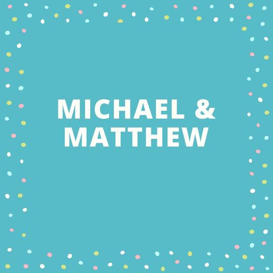 जुड़वां Names: Michael and Matthew