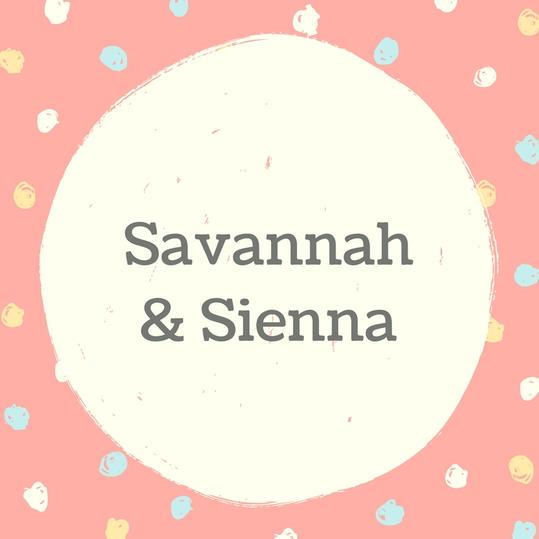 जुड़वां Names: Savannah and Sienna