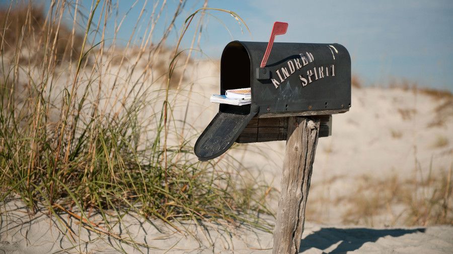 postilaatikko on Bird Island North Carolina