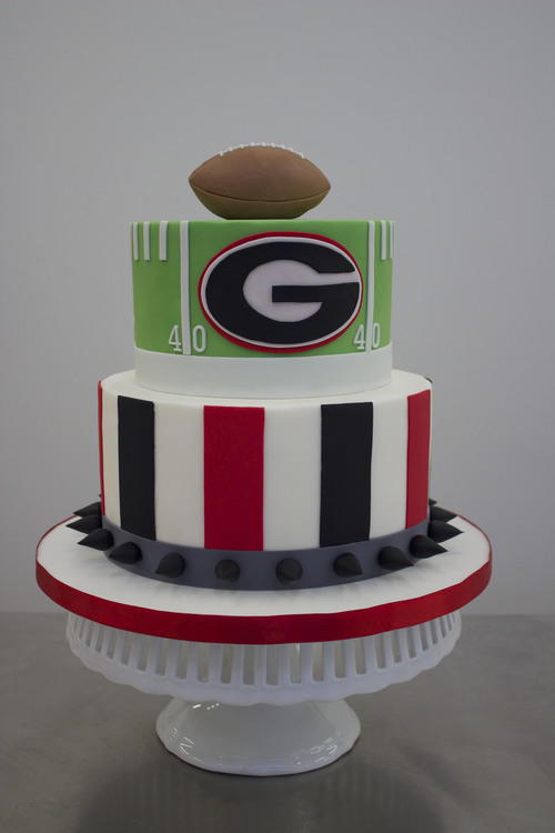 विश्वविद्यालय of Georgia Football Grooms Cake