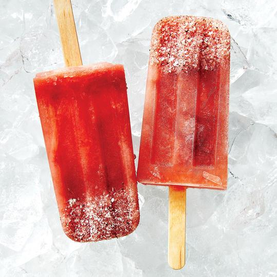 Vesimeloni Lime Pops with Chile Dipping Salt