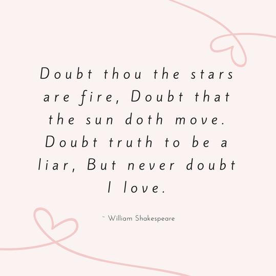 William Shakespeare Love Quote