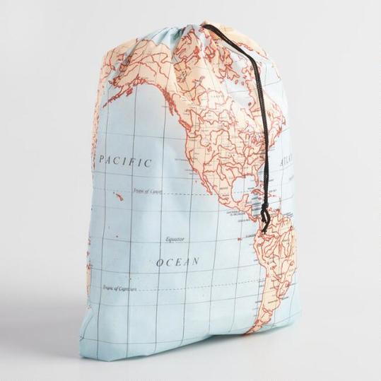 Svijet Map Laundry Bag